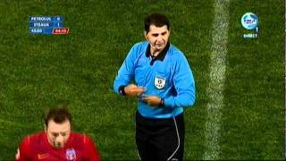 petrolul Steaua 30102011 penalty fight betaie supporter players and goal [upl. by Altman]