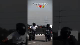 my friends WhatsApp status 😎yshorysviralshortsyoutubeshort bikerider [upl. by Retxab]