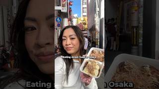 eating street food at dotonbori in osaka japan shorts [upl. by Dyan]