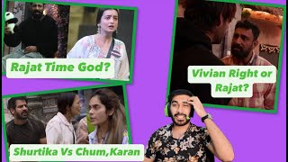 Bigg Boss 18 Livefeed Rajat New Timegod Vivian Right Vs Rajat Shurtika Vs Karan amp chum [upl. by Seerdi]