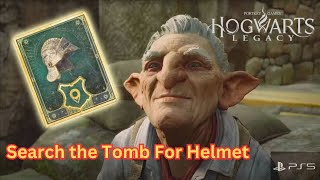 Hogwarts Legacy  The Helm Of Urtkot  Search the Tomb For Helmet  PS5 Gameplay Walkthrough [upl. by Fellner]