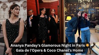 Ananya Panday’s Glamorous Evening in Paris [upl. by Aynod]