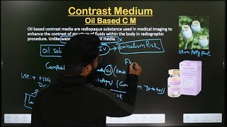 Oil Based Contrast Media  Part 5  In Hindi  Radiology Contrast Media [upl. by Ezzo443]