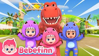 TRex The King of DinosaursㅣEP130ㅣBebefinn Nursery Rhymes and Kids Songs [upl. by Arahs]