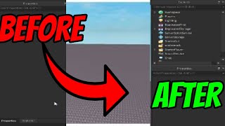 How to REDOCK the EXPLORERPROPERTIES in Roblox Studio [upl. by Mckenzie]