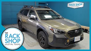 20222024 Subaru Outback Wilderness Thule WingBar Evo Raised Rail Complete Roof Rack  The Rack Shop [upl. by Elisabetta]