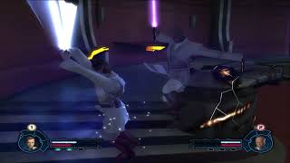 Revenge of The Sith The Game ObiWan Kenobi vs Mace Windu [upl. by Thorin]