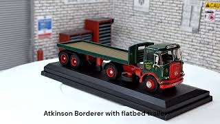 Atkinson Borderer with flatbed trailer [upl. by Sibeal237]