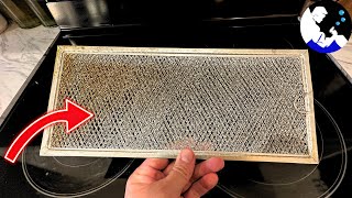 How to Clean a Greasy Range Hood Filter [upl. by Megan]