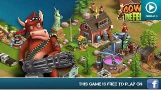 Cower Defense  Facebook Games  HD Gameplay [upl. by Neelik]