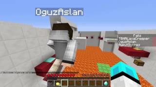 Minecraft Parkur Haritası  Sprint Lava Parkour [upl. by Ailegra]