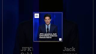 JFKs Grandson Jack Schlossberg Endorses Kamala Harris [upl. by Nwahsek]