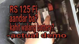 RS 125 Fi no batteryaandar ba [upl. by Dustin]