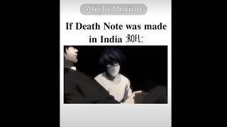 if deathnote was made in india 😂😂 [upl. by Ola]