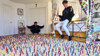 INSANE CLOTHESPIN PRANK IN PARENTS ROOM [upl. by Lorollas]