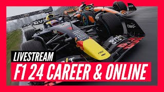 F1 24 Career Mode amp Online Multiplayer Live [upl. by Muhcan]