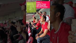 Reaksi Legenda Timnas saat proses terjadinya gol marselino Ferdinan vs Arab Saudi timnas indonesia [upl. by Curtice]