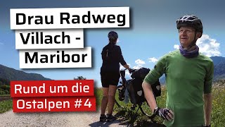 Bikepacking rund um die Ostalpen I Teil 4 I Drau Radweg Villach – Maribor Mai 2024 [upl. by Zuckerman]