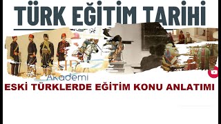 Türk Eğitim Tarihi  Eski Türklerde Eğitim  Ekys [upl. by Enialem]