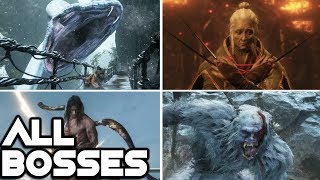 Sekiro Shadows Die Twice  All Bosses [upl. by Entsirhc]