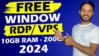 How To Get FREE Windows RDP In 2024  Window RDP Server  Create Window 10 RDP for Free [upl. by Retep]