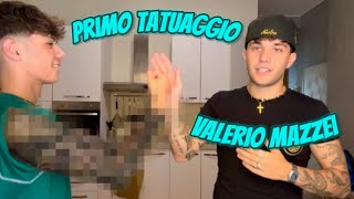 HO FATTO IL PRIMO TATUAGGIO CON VALERIO MAZZEI😱😱😱 [upl. by Hortensia88]