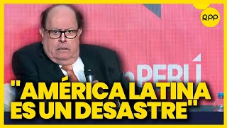 🔴EnVivo Julio Velarde sobre economía peruana quotNo estamos tan mal solo que Latam es un desastrequot [upl. by Karl]