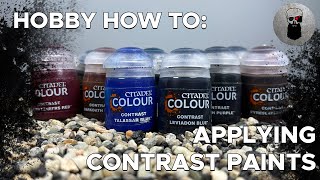 How to Use Contrast Paints Properly [upl. by Fahey]