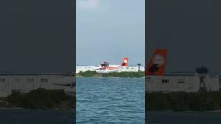 Seaplane takeoff maldives travel subscribe [upl. by Larimore]