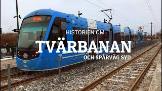 Historien om Tvärbanan  Lokalbanorna i Stockholm del 27 [upl. by Dettmer572]