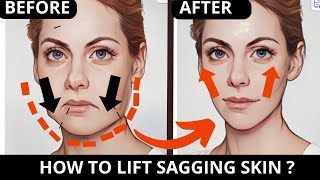 FACIAL MASSAGE TECHNIQUES TO STAY YOUNG  EXERCISES FOR SAGGING SKIN JOWLS LAUGH LINES FOREHEAD [upl. by Amuh21]