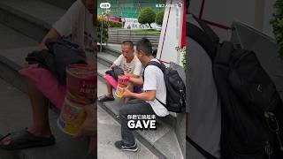 Kind Filmmaker Changed Homeless Mans Life Forever ❤️kindness hearttouching heartwarming [upl. by Wilinski368]