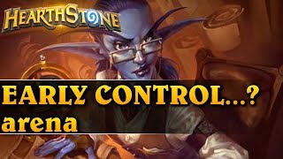 EARLY CONTROL  SHAMANROGUE  arena  Hearthstone Arena [upl. by Hsekar]