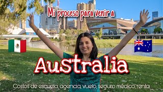 ¿Cómo vine a Australia🦘  Estudiar inglés y trabajar en Australia 2023  Mexicana en Australia [upl. by Pacorro]