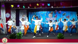 Garba Dance Boys  Spandan 2018  2019 [upl. by Flosi12]