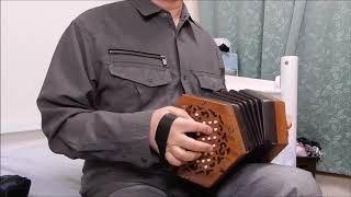 Chick Corea  Spain on Anglo concertina コンサーティーナ 練習 [upl. by Fabio4]