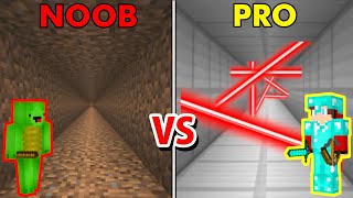 Minecraft NOOB vs PROJAILBREAK BUILD CHALLENGE [upl. by Farlee853]