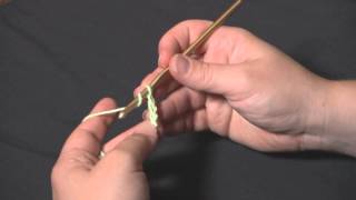 How to Crochet Foundation Double Crochet FDC Right Handed [upl. by Diad229]