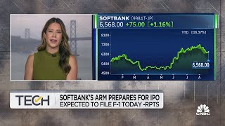 SoftBanks Arm prepares to file for IPO status today [upl. by Zavras]