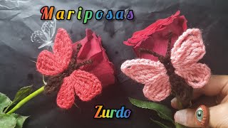 ZURDO IMPRESIONANTE 🦋 UNA IDEA DE TEJERLAS EN 5 MINUTOS Ven Yo Te Enseño 🦋🦋🦋🦋 [upl. by Liza]