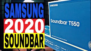 UNBOXING Samsung latest soundbar with wireless subwoofer Samsung HWT550 [upl. by Lyrrad508]