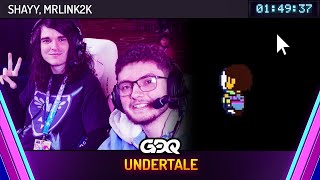 Undertale Race by Shayy amp mrlink2k in 14937  Awesome Games Done Quick 2024 [upl. by Ariom909]