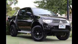 B7917  2014 Mitsubishi Triton GLX MN Manual 4x4 Walkaround Video [upl. by Enellek434]