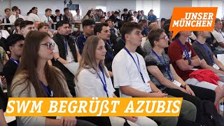 SWM begrüßt neue Azubis [upl. by Timi]