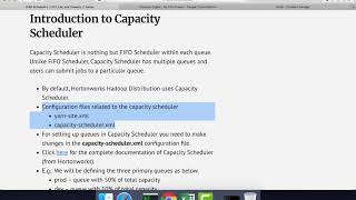 Cloudera Administration  YARN Schedulers  Capacity Scheduler  Introduction [upl. by Ycak]