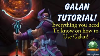 Galan Tutorial Everything you need to know on how to use Galan Massive damage with minimal effort [upl. by Nirehtac]