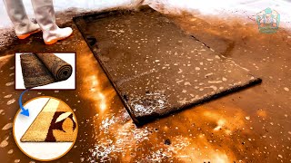 Transforming an Extremely Dirty Rug  Satisfying Carpet Cleaning ASMR [upl. by Chun952]