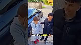 Two boys get to touch a supercar [upl. by Initsed]