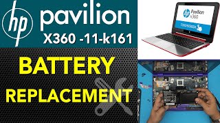 Hp Pavilion X360 11 K161 Energy Star Battery Replacement FULL GUIDE [upl. by Alludba]