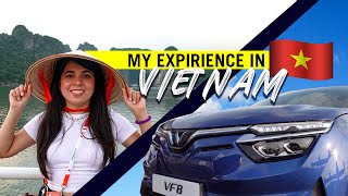 My Experience in VIETNAM with VINFAST  Driving an ELECTRIC CAR [upl. by Lejeune]